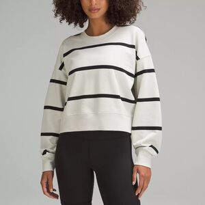 Lululemon Perfectly Oversized Cropped Crew size 10